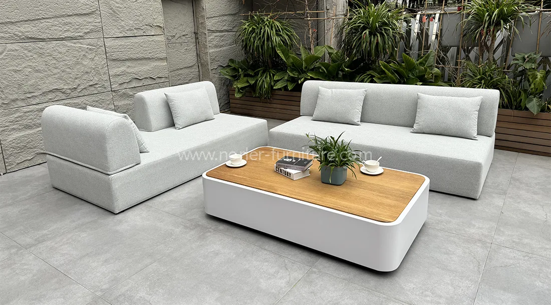 Outdoor Waterproof Breathable Fabric Sofa Set