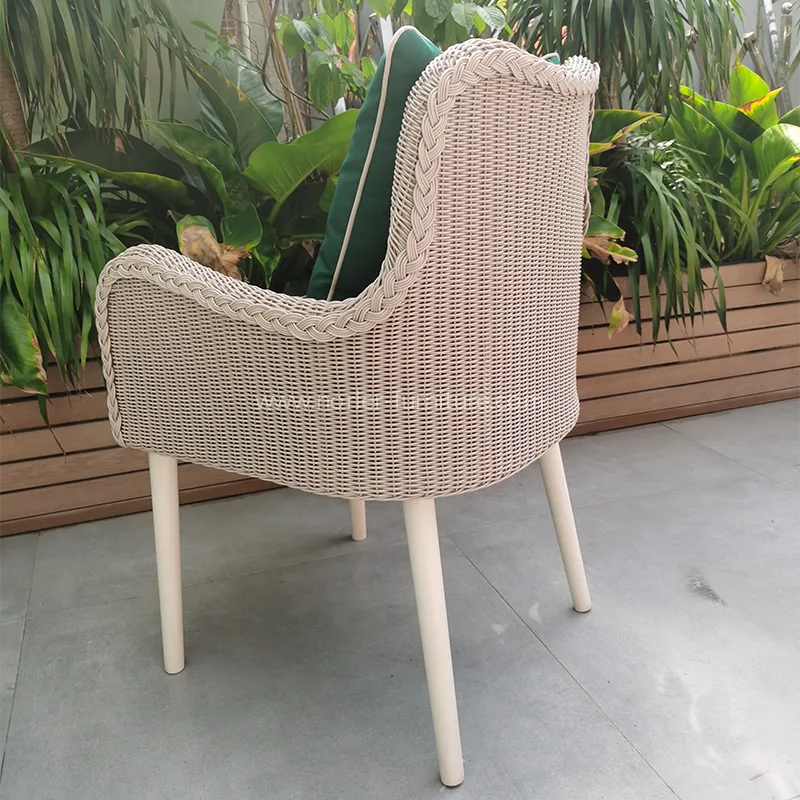 Weather-resistant Aluminum PE Rattan Outdoor Leisure Chair