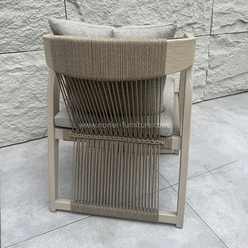 ระเบียงโต๊ะกาแฟสี่เหลี่ยมจัตุรัสกลางแจ้ง