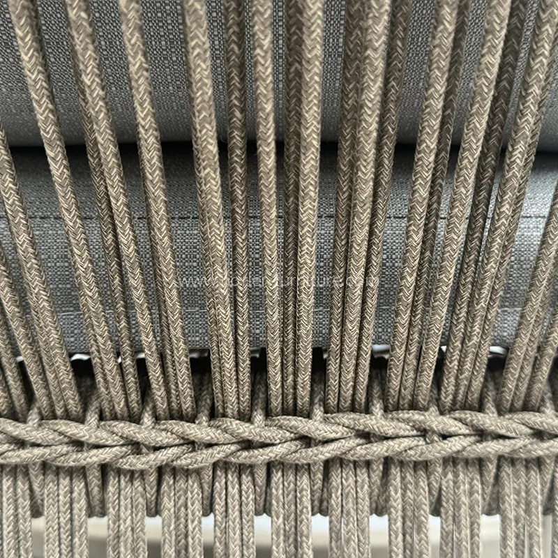 ระเบียงโต๊ะกาแฟสี่เหลี่ยมจัตุรัสกลางแจ้ง